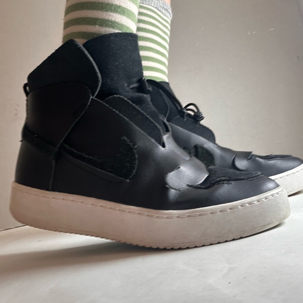 Nike Vandalized LX Black and White High-Tops